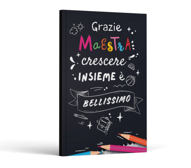 🌟 QUADERNO APPUNTI PER MAESTRE E INSEGNANTI CON 5 DISEGNI DA SCARICARE E COLORARE 🌟
Stai cercando un regalo originale e personalizzato per mostrare il tuo apprezzamento all'insegnante di tuo figlio o figlia?
Ecco un’idea per ringraziare e sorprendere le maestre e le insegnanti dell’asilo nido, scuola materna o elementare.

Questo taccuino della maestra è progettato per scrivere appunti, per diventare un diario di momenti condivisi e un quaderno di tutti i giorni. Utile per segnare annotazioni, attività da compiere e idee particolari.

Con 100 pagine a righe, il quaderno dell’insegnante offre ampio spazio per annotazioni e riflessioni. Può aiutare anche a tenere a mente i momenti più importanti come i compleanni degli alunni.

Mamme e bambini possono personalizzare questo dono di fine anno scolastico con il nome dell’insegnante e con un’ulteriore dedica speciale. Riempiendo lo spazio creativo con un disegno originale, una frase amorevole, una firma o qualsiasi altra idea per dire grazie.

La pagina con il QR code dona un ulteriore valore aggiunto. Ogni acquisto diventa così anche un'esperienza interattiva. Basta scansionare il codice per accedere ai contenuti esclusivi di 5 disegni per bambini da colorare a piacimento.
✨ Perfetto per le maestre e insegnanti di asilo nido, materna o scuola elementare. Ideale per il regalo di fine anno, come ringraziamento personalizzato o come taccuino d’uso quotidiano.
✨ 100 pagine a righe con ampia interlinea e su sfondo bianco, per scrivere in tutta comodità.
✨ Design artistico e formato portatile: copertina con finitura opaca e carta di buona qualità. Pratico formato stile A5, ottimo per l’uso quotidiano e comodo da portare con sé.
✨ Personalizzazione creativa: 3 pagine di spazio aggiuntivo per dediche, firme o disegni personali che trasformano il quaderno in un oggetto unico.
✨ Pagine per i compleanni degli alunni: con 2 ulteriori pagine per poter segnare le date dei compleanni degli alunni da festeggiare.
✨ Elementi interattivi aggiunti: 1 ulteriore pagina con il QR code per accedere ai contenuti extra di 5 disegni per bambini da colorare durante l’attività quotidiana.
🌟 Non perdere l'occasione di dire "grazie!" in un modo che rimarrà nel cuore.
Acquista ora "GRAZIE MAESTRA, CRESCERE INSIEME È BELLISSIMO!" per rendere
ogni pagina un atto di gratitudine duraturo. 🌟